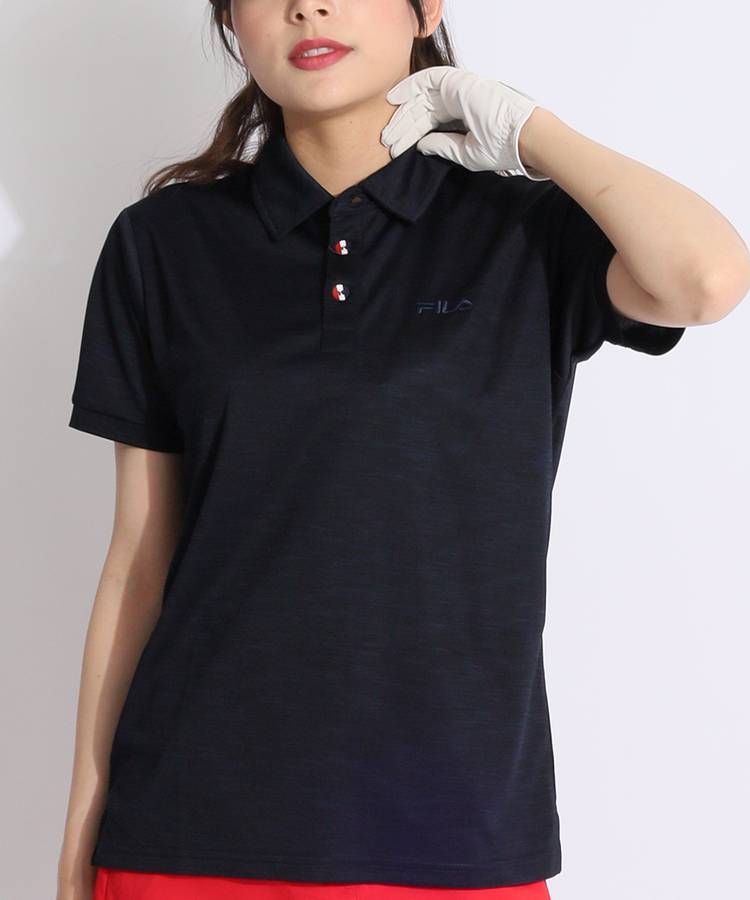 FUBU 半袖ポロシャツ　美品 吸汗速乾（クールコンフォート）半袖ポロシャツ（男女兼用）の