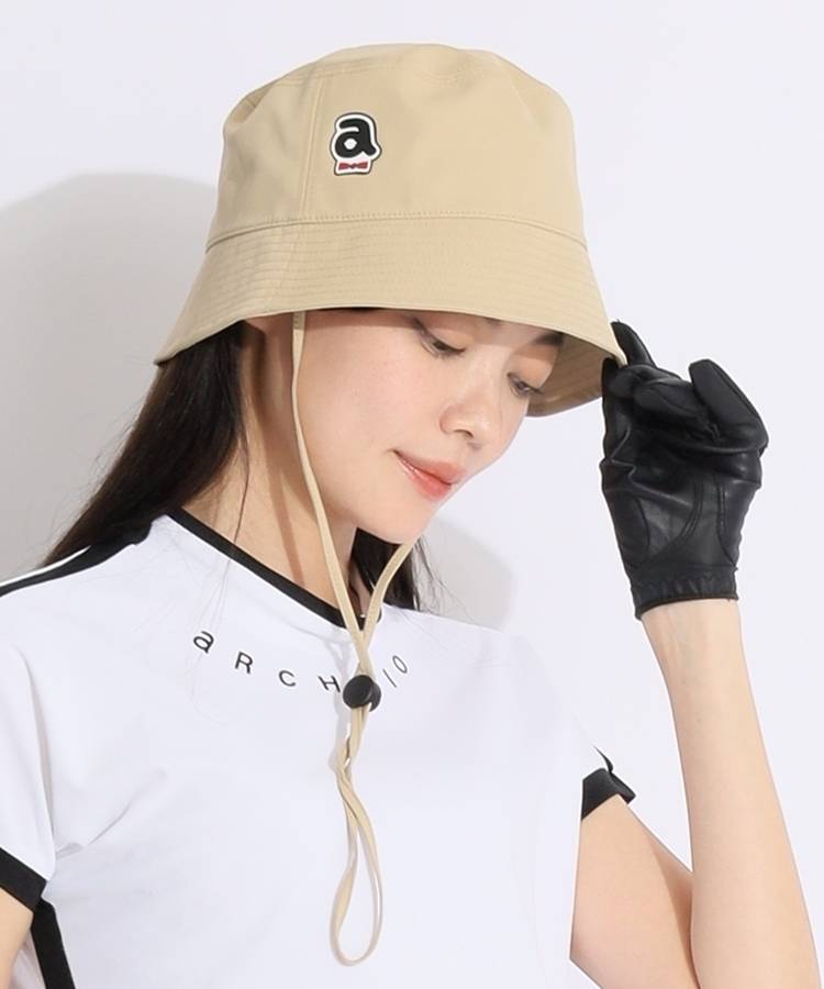 AR 紐付きシンプルバケットハット