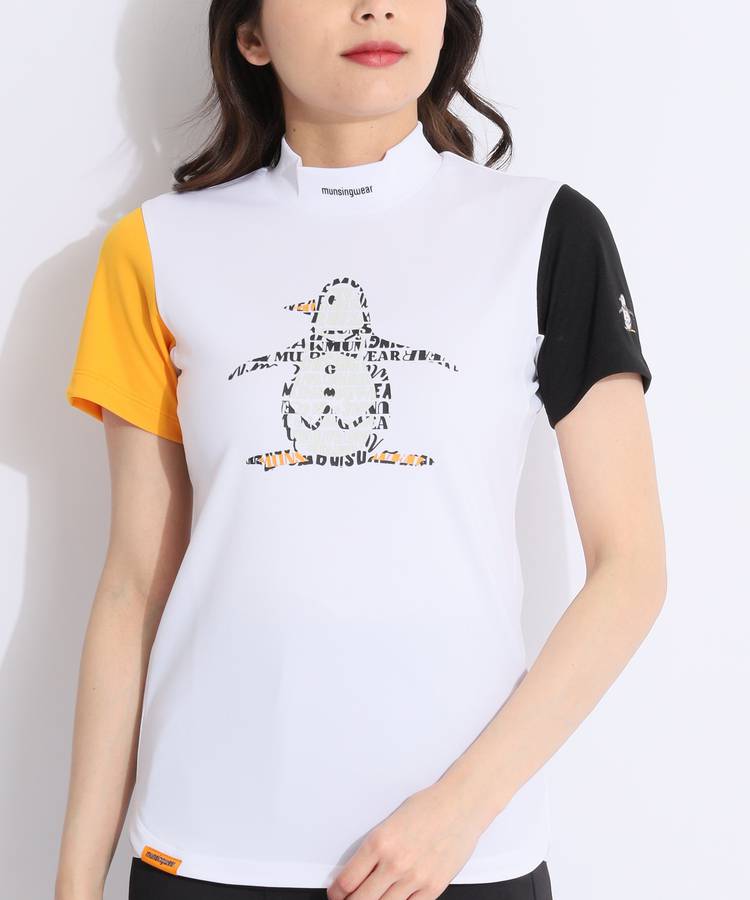 Munsingwear SEASON EXcDRY D-Tec&SUNSCREEN モックネック半袖
