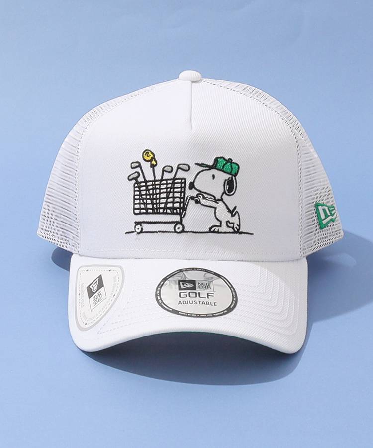 レア新品未使用NEW ERA スヌーピー ゴルフキャップ　マーカー付き レア新品未使用NEW ERA スヌーピー ゴルフキャップ マーカー付き