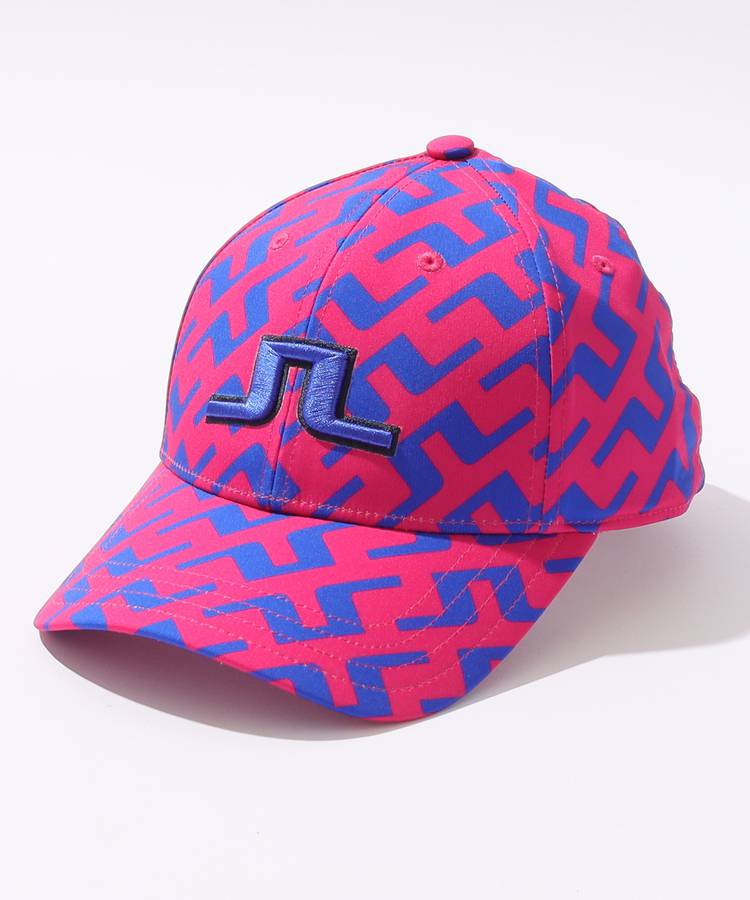 ジェイリンドバーグ JL 総柄プリントキャップ レディースゴルフ