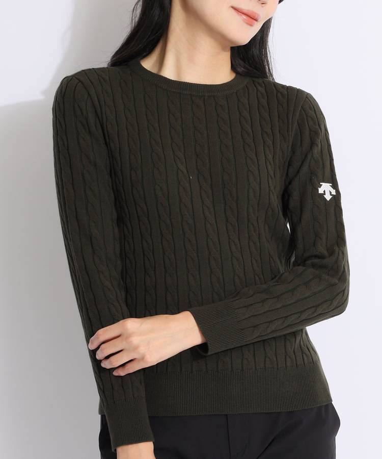 美品デサントゴルフ　リュクスニット デサントゴルフ 2021FW 