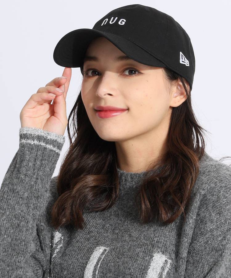 NU 【NEWERA】9THIRTYロゴ刺繍コットンキャップ