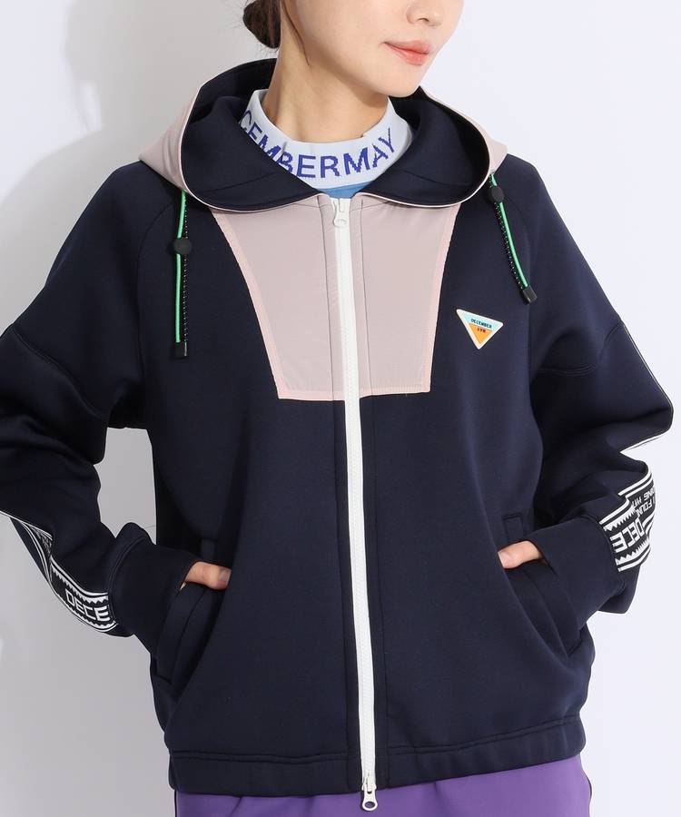 DM 【ユニセックス】カラーコードフルジップパーカー