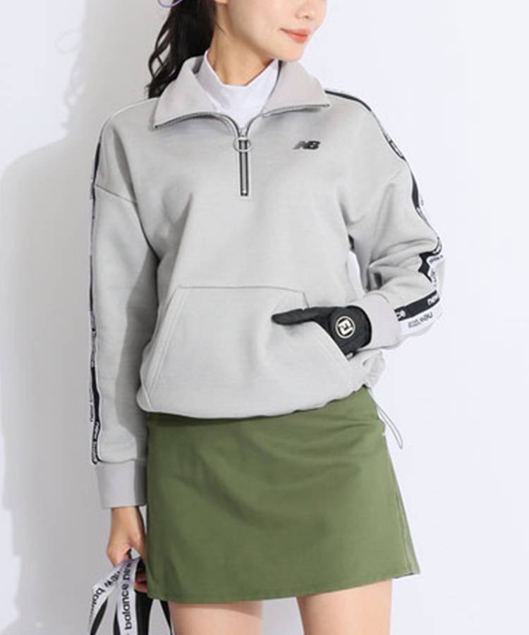 ニューバランスゴルフ②点セットもこもこパーカー裏起毛スカート