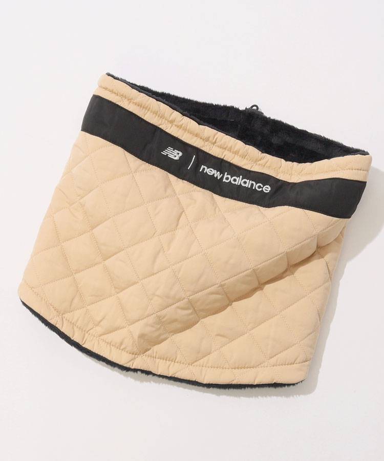 NB リバーシブルキルトネックウォーマー
