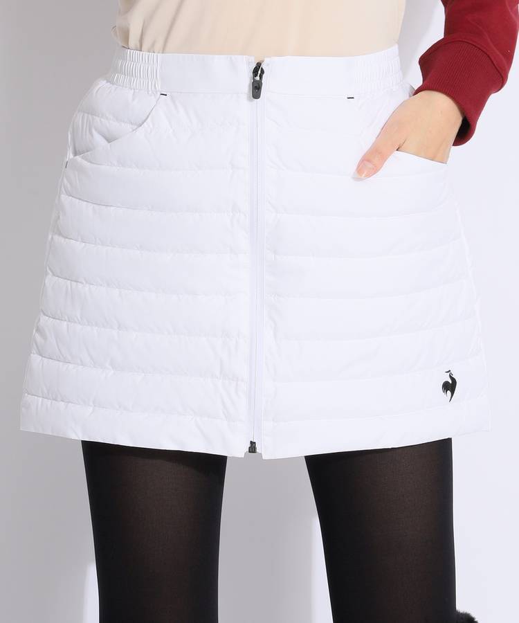 ✨極美品✨ lecoqsportif ルコック　スカート ダルメシアン 11号 ルコックスポルティフ(le coq sportif) ゴルフウェア スカート バック