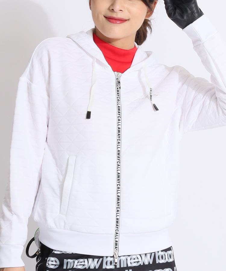 Callaway フード付きホワイトパーカー キャロウェイ（CALLAWAY）（レディース）ゴルフウェア TOY STORY