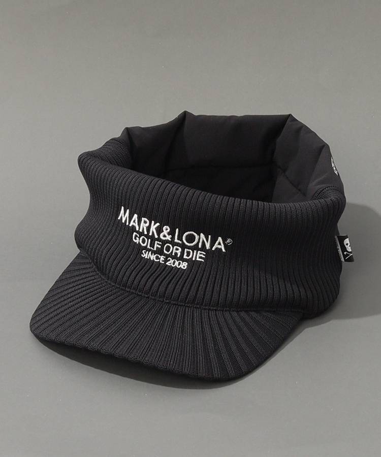 送料無料の商品 MARK&LONA サンバイザー（マーク＆ロナ 耳当てボア マーク&ロナ 帽子