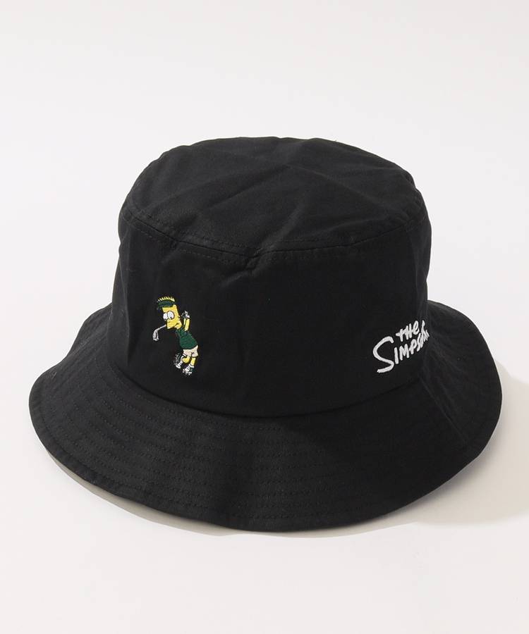 ビームスゴルフ BE 【TheSimpsons】キャラクター刺繍バケットハット