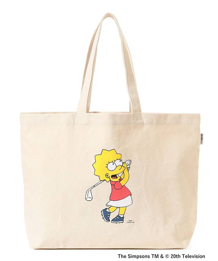 BE 【TheSimpsons】キャラクタープリントトートバッグ