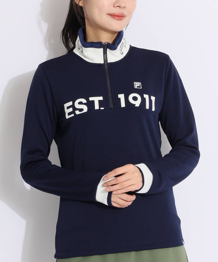 美品 価格3万円程☆FILA golf ジップジャケット レディース L