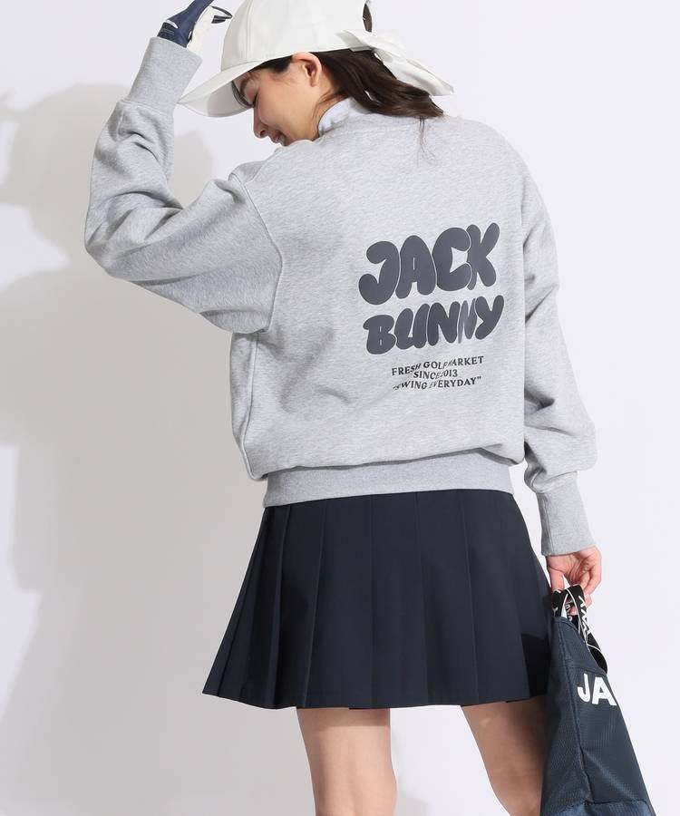 JB バックプリント裏微起毛スウェットプルオーバー