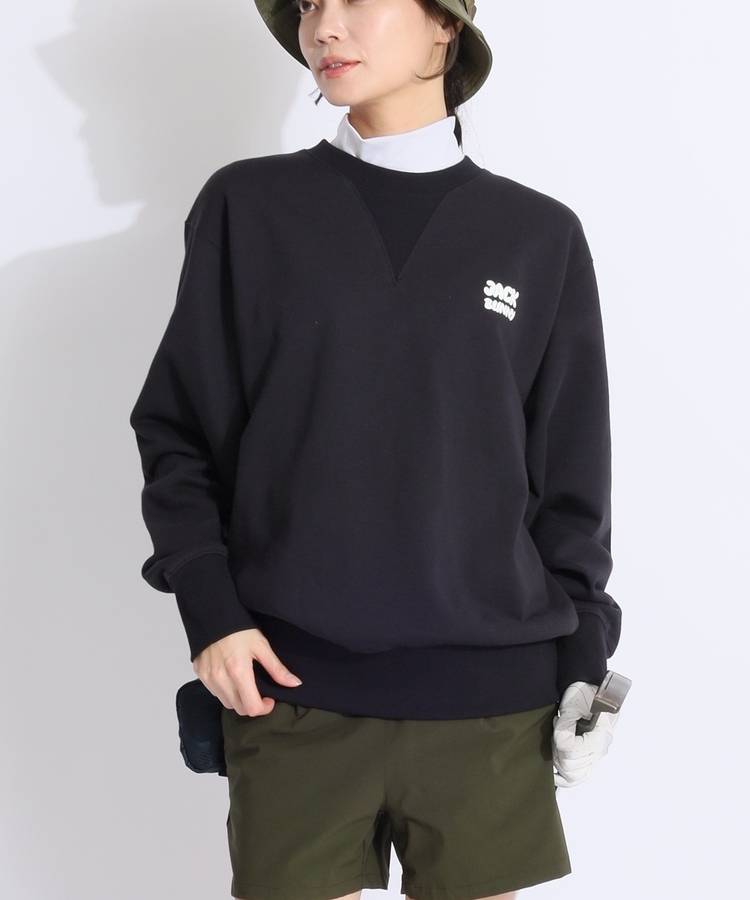 JB バックプリント裏微起毛スウェットプルオーバー