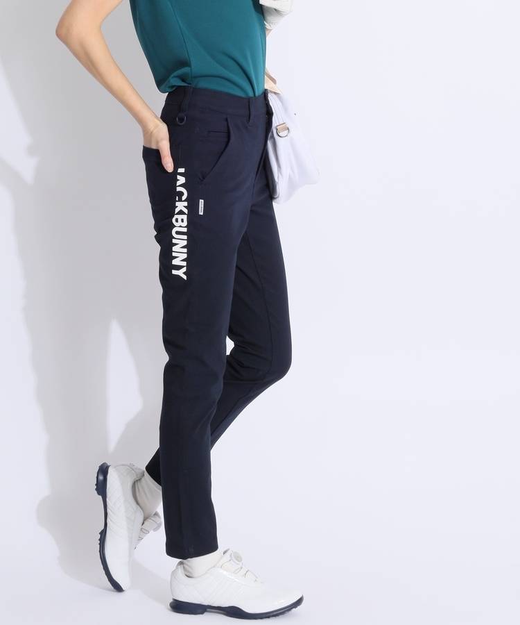 JB バックロゴプリントテーパードパンツ