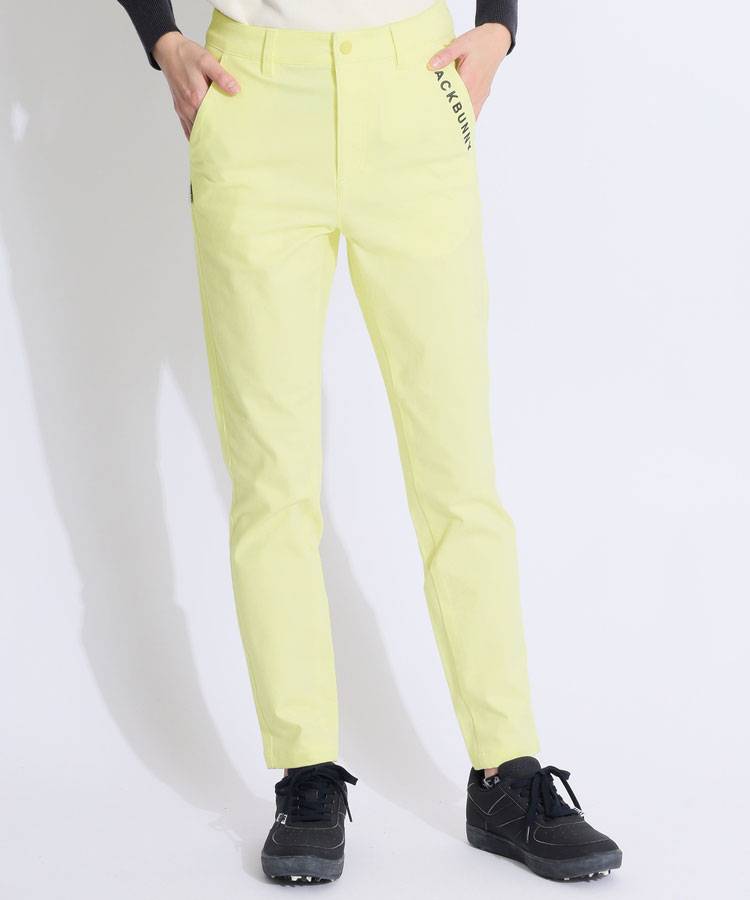 JB 【ストレッチ】バックロゴプリントテーパードパンツ