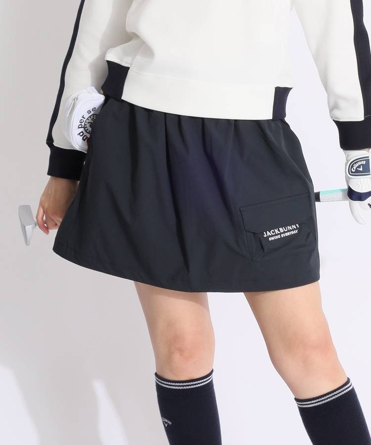 JB 【撥水】一体型ペチパンツ付きミニリップスカート