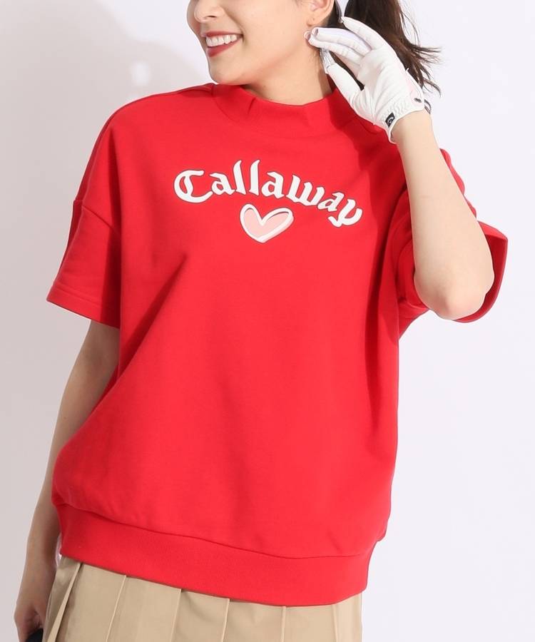 CA 【LOVECALLAWAY】スウェット半袖プルオーバー