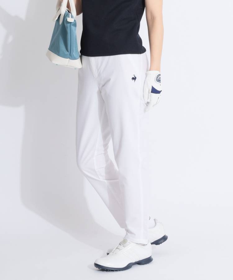 LQ 【LCSWaistFit】シンプル9分丈テーパードパンツ