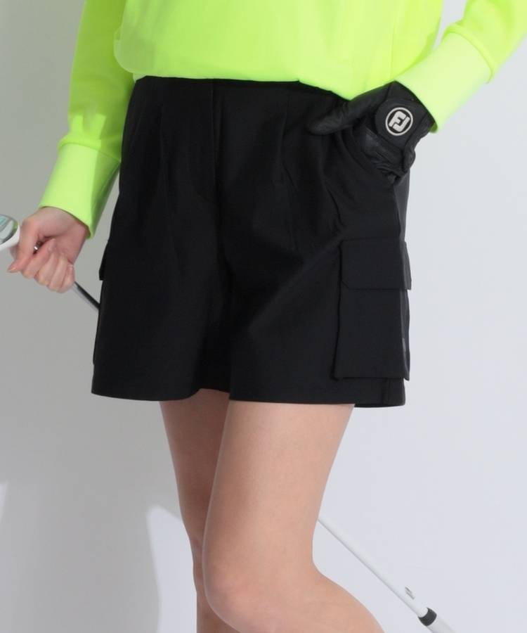 DE 【撥水ストレッチ】CORDURAカーゴショートパンツ