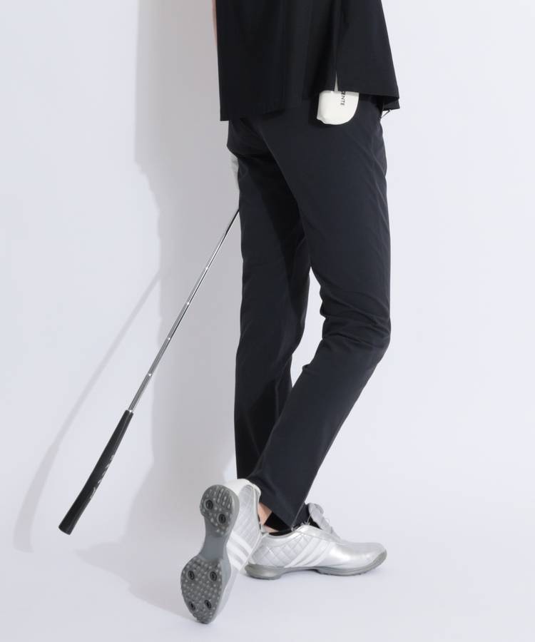DE 【撥水ストレッチ】定番スリムロングパンツ
