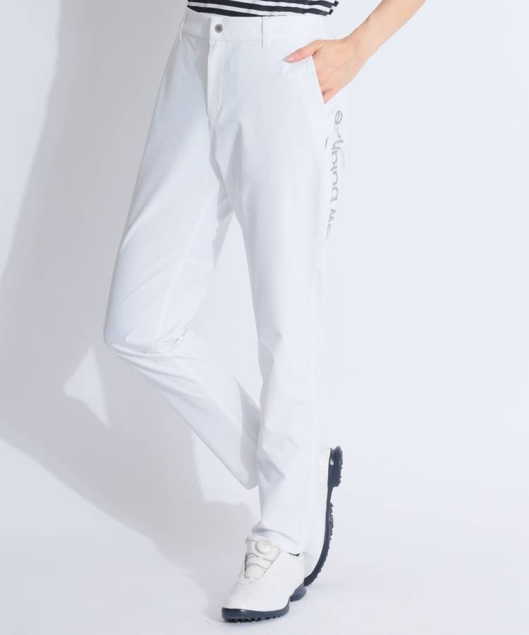 NB 【UV吸水速乾】サイドロゴ定番テーパードパンツ