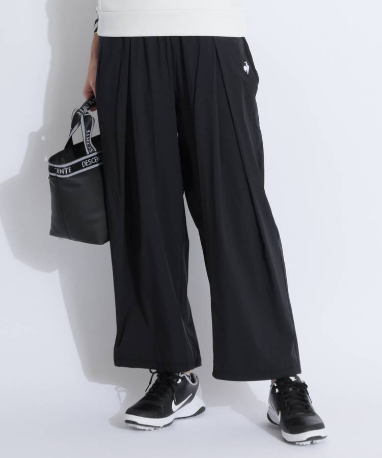 LA 【冷感ストレッチ】ドレープワイドパンツ