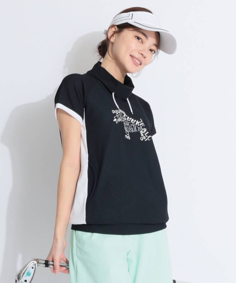 HK 【抗菌防臭】ヘンリーくんハニカムメッシュ半袖プルオーバー