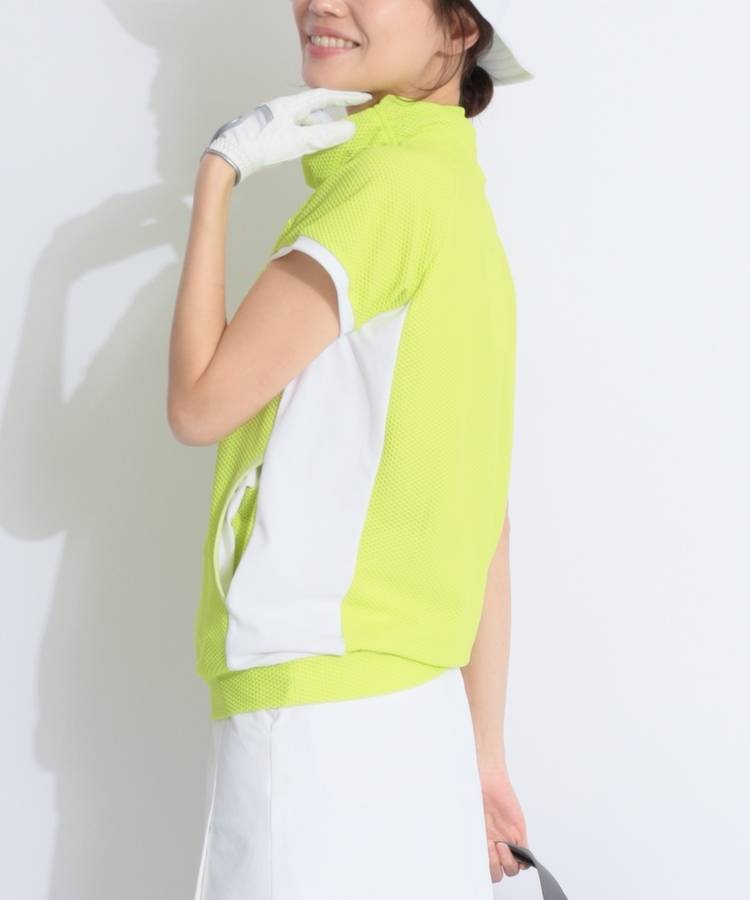 HK 【抗菌防臭】ヘンリーくんハニカムメッシュ半袖プルオーバー