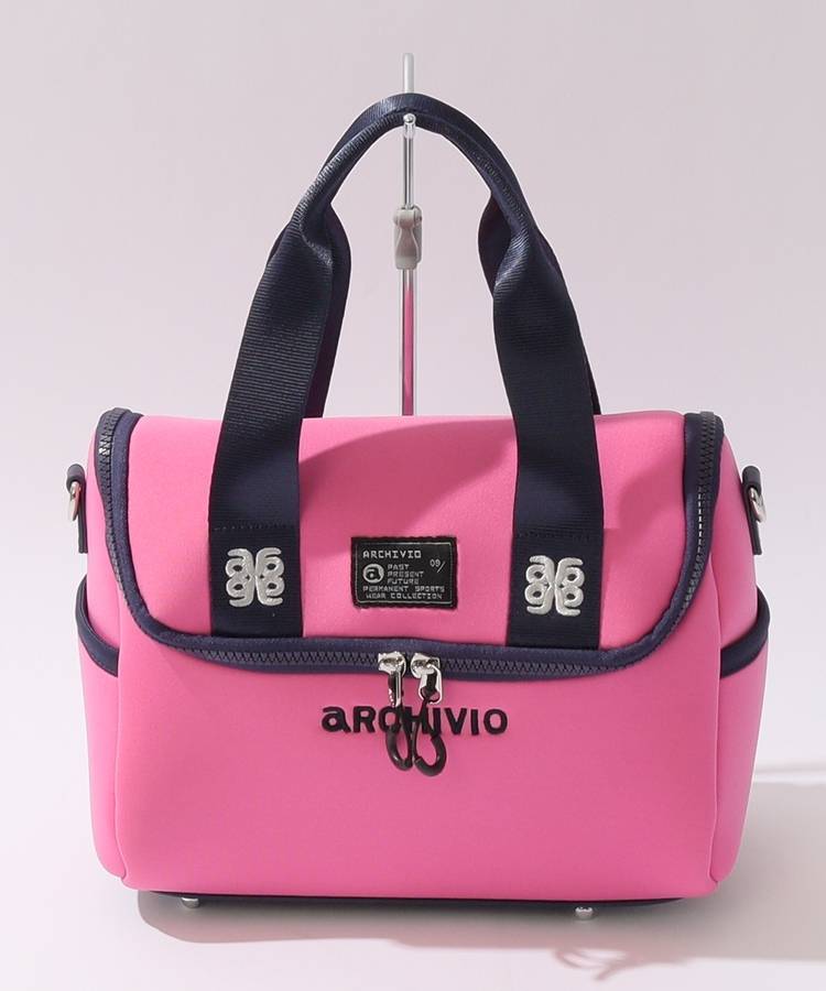 楽天市場】846バッグ Big Logo Cart Bag PINK カートバッグ