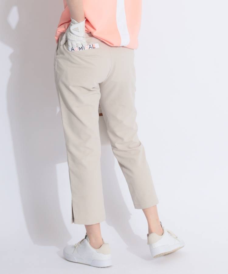 AM 【UV吸汗速乾】ポイントロゴクロップドパンツ