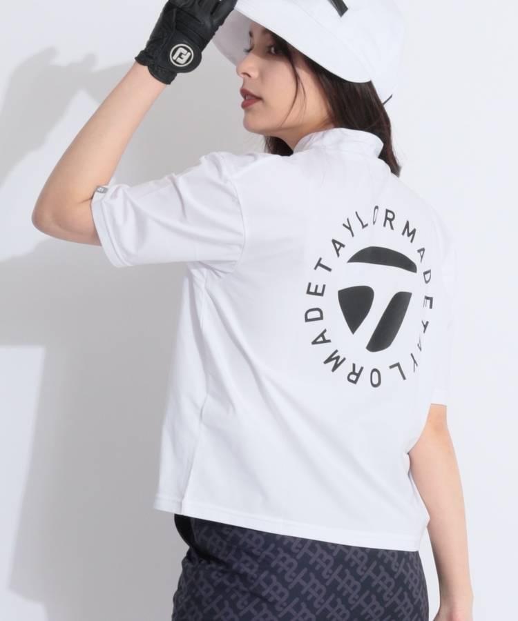 TG 【ノベルティ対象品】【ストレッチUV】サークルロゴモックネック半袖カットソー