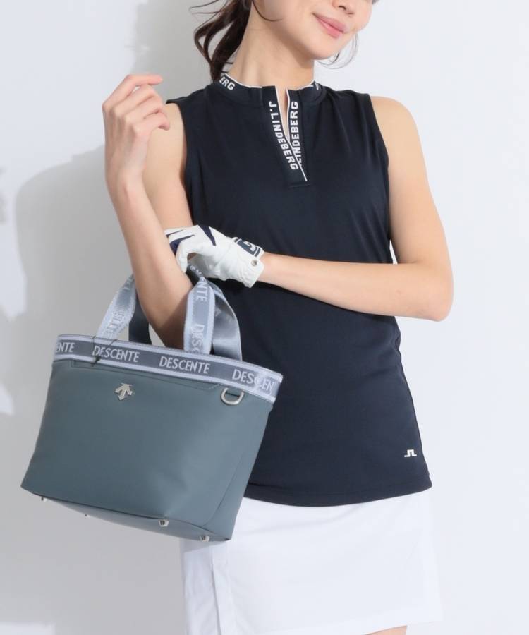 JL 【4WAYストレッチ】スキッパーノースリーブカットソー