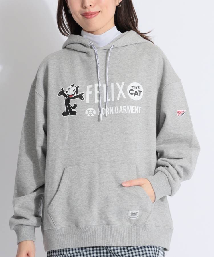 HO 【FELIX_THE_CAT】ユニセックス裏毛スウェットパーカー