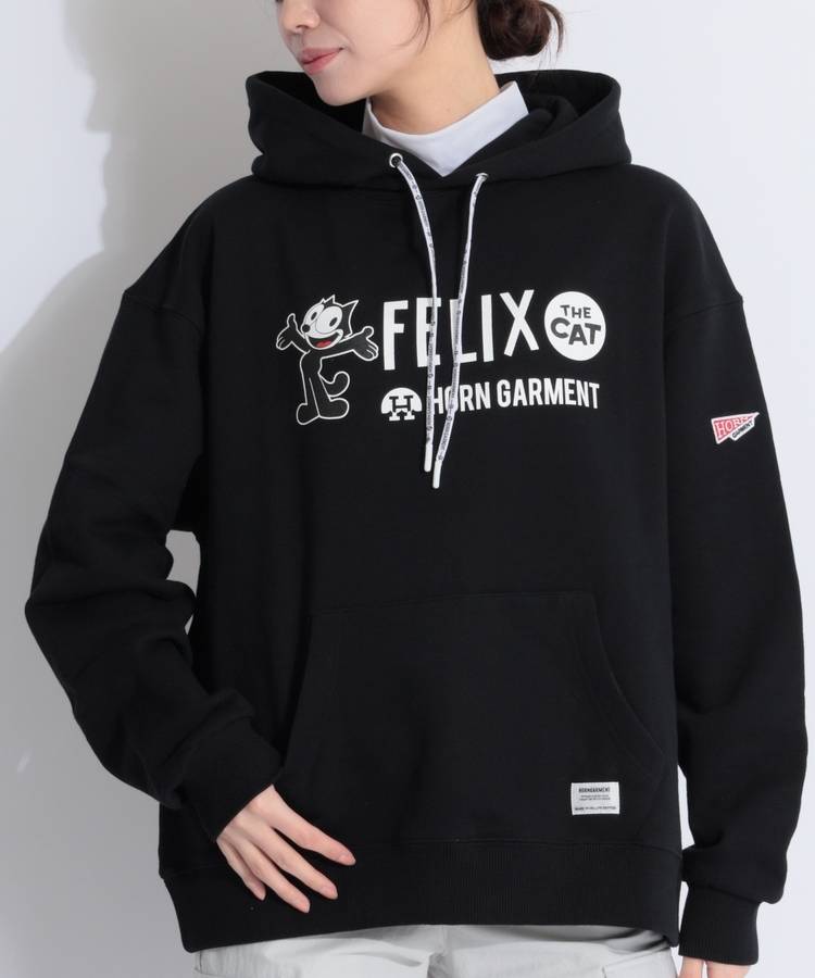 HO 【FELIX_THE_CAT】ユニセックス裏毛スウェットパーカー