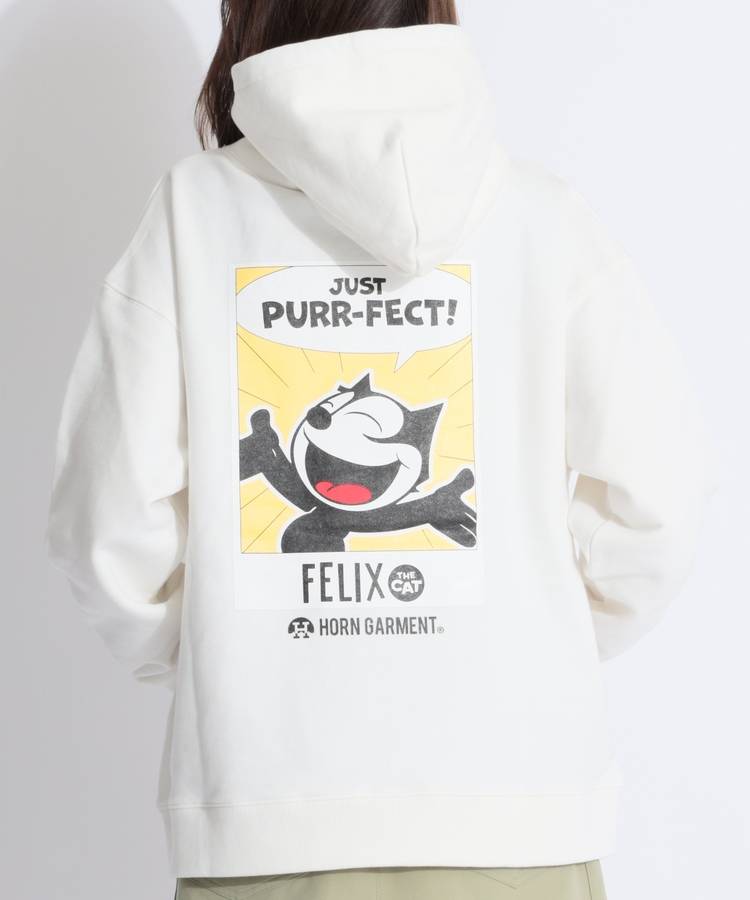 HO 【FELIX_THE_CAT】ユニセックス裏毛スウェットパーカー
