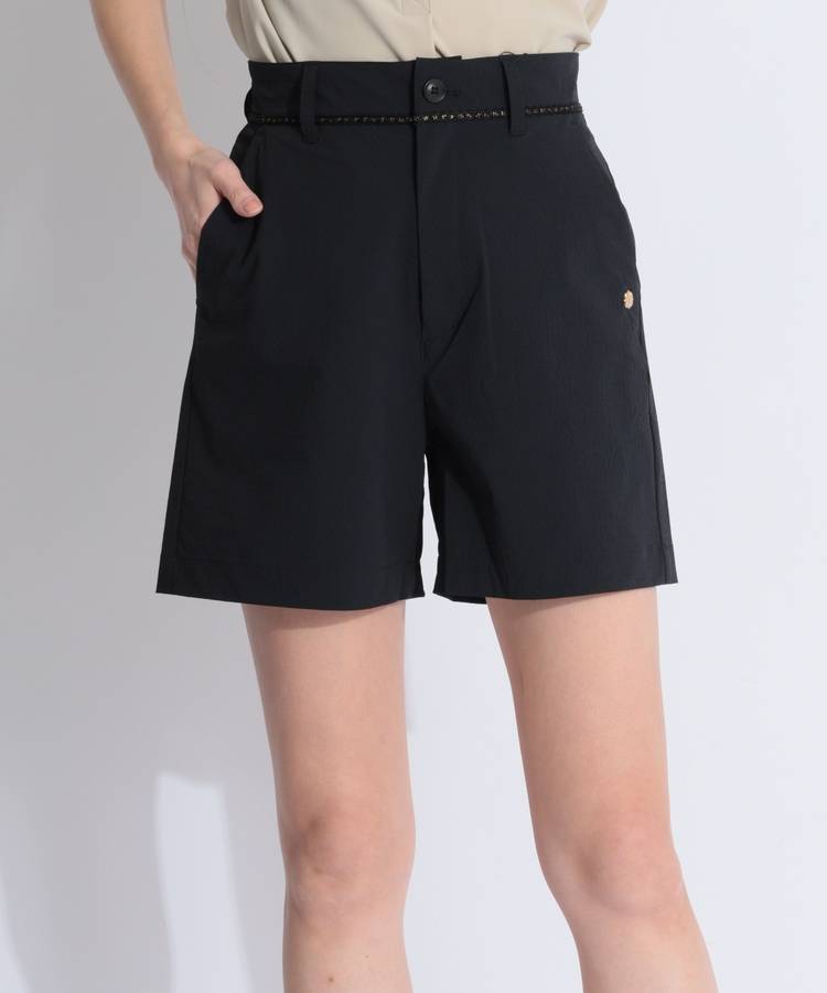 SA 【CP対象品】【冷感ストレッチ】ウエストラインナイロンショートパンツ