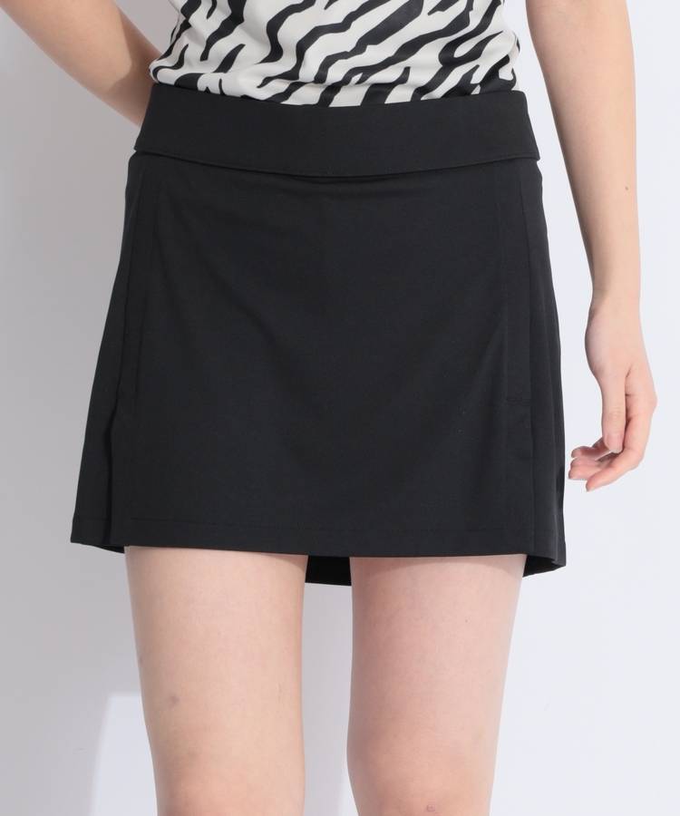 JL 【4WAYストレッチ】一体型ぺチパンツ付きスリットスカート