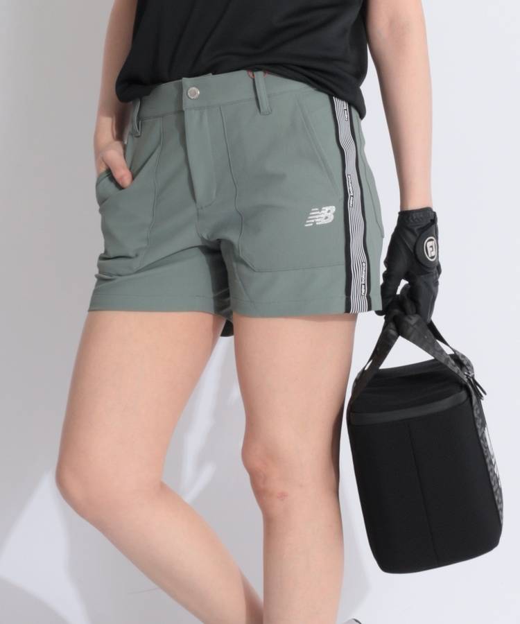 NB 【吸水速乾ストレッチ】サイドラインドビーショートパンツ
