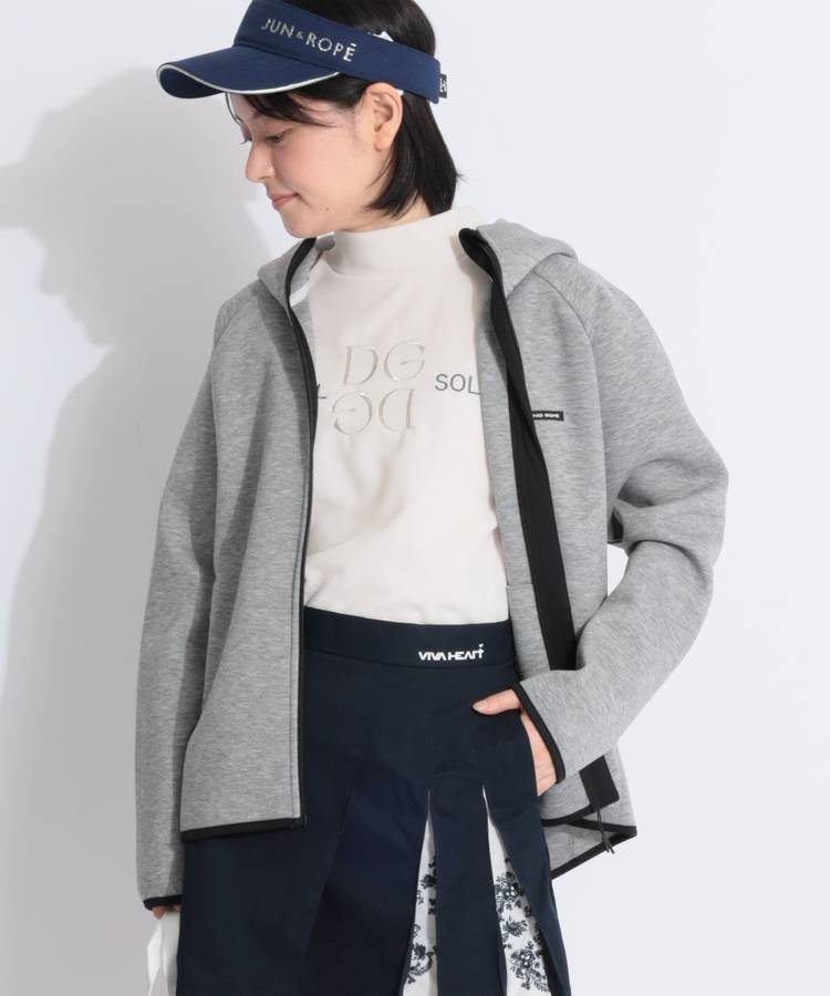JR 【ユニセックス】バックプリントフーディダンボールジャケット