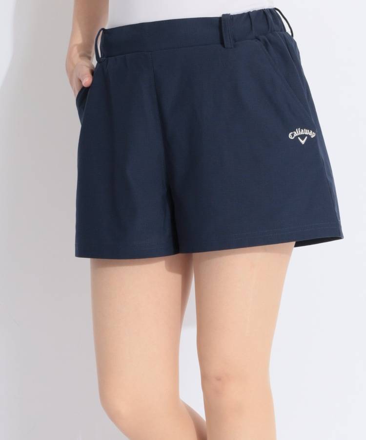 CA 【かざあなメッシュ】裏地付きショートパンツ