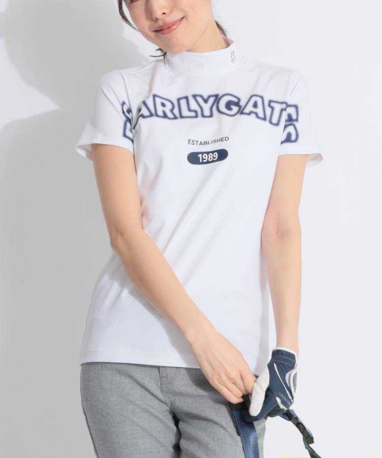 PG ビッグロゴモックネック半袖カットソー
