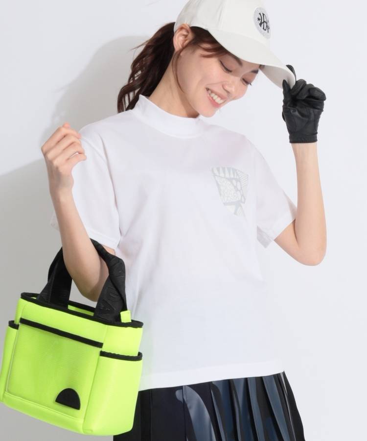 DD 【CP対象品】【AHHICHOIコラボ】モックネック半袖カットソー