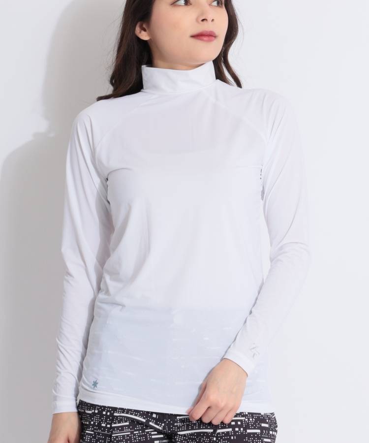 ゼロフィット ZF 【アイスメッシュ】モックネック長袖インナー