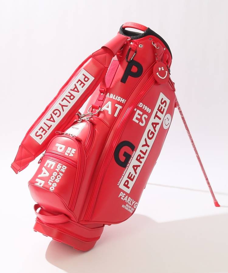 PG 【46インチ対応】合皮スタンドキャディバッグ