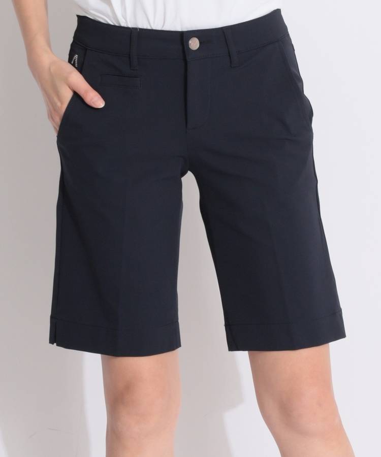 AL 【ストレッチ】センタープレスハーフパンツ