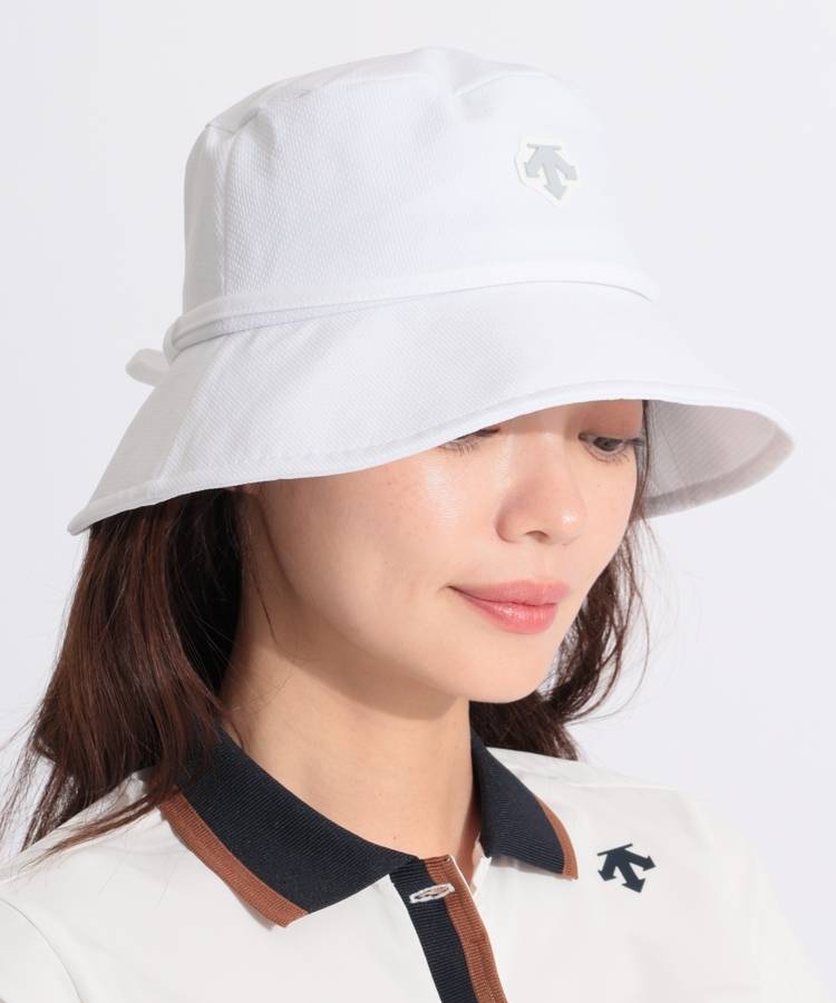 DE 【COOL】バックリボンバケットハット
