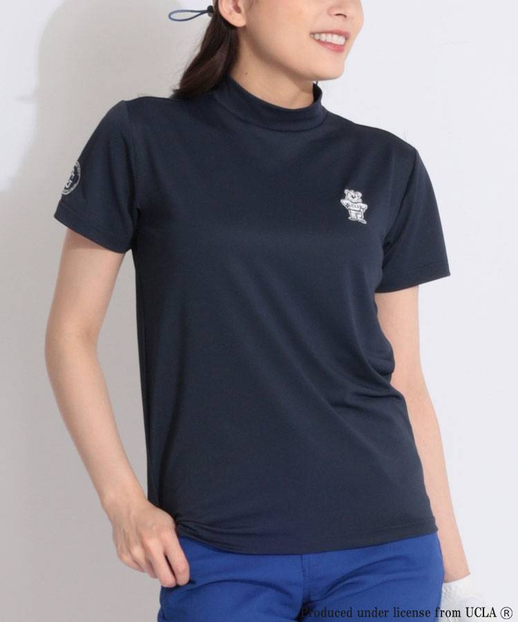 CO 【別注】【UCLA】バックプリントモックネック半袖カットソー