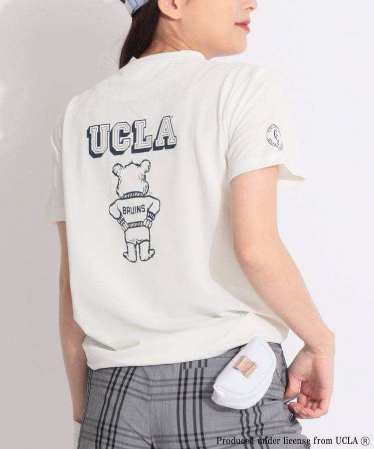 CO 【別注】【UCLA】バックプリントモックネック半袖カットソー