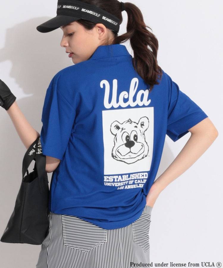 CO 【別注】【UCLA】バックプリント半袖ポロシャツ